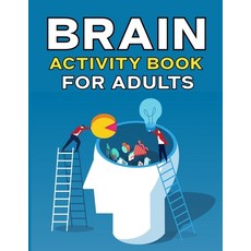 Brain Activity Book For Adults: Includes Crossword Word Search Number Search Word Scramble Puzzle... 平裝版, Charlie Creative Lab, 英語