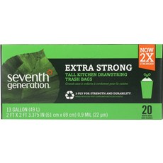 Seventh GENERATION 廚房拉鍊袋 60*69.5cm, 1個