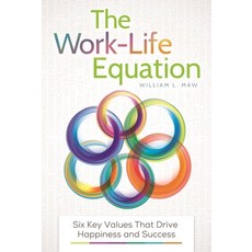 (英文圖書) The Work-Life Equation: Six Key Values That Drive Happiness and Success 精裝版, Praeger, 英文