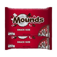 MOUNDS 萬聖節椰子黑巧克力, 2入, 320g