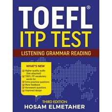(英文圖書) TOEFL (R) Itp Test: Listening Grammar & Reading (Third Edition) 平裝版, Independently Published, 英文