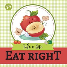 (英文圖書)Eat Right: Take a Bite 平裝版, Kidible, 英文