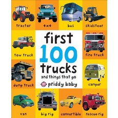 (英文圖書)First 100 Trucks: And Things That Go Board Books, Priddy Books Us, 英文, 硬頁書