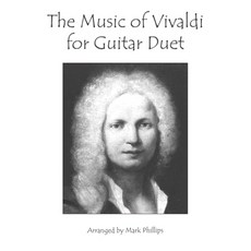 (英文圖書) The Music of Vivaldi for Guitar Duet 平裝版, Independently Published, 英文