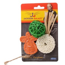傑克遜銀河自然遊戲時間貓玩具, 3片, 隨機發貨