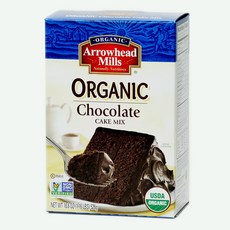 Arrowhead Mills 巧克力蛋糕粉, 1個, 526克