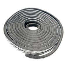 GTH冠騰五金 灰色自黏毛刷條 防風保暖 防塵防蟲 門窗密封條, 1個