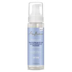 Shea Moisture Smooth&Hold多效造型慕斯, 1瓶, 222ml