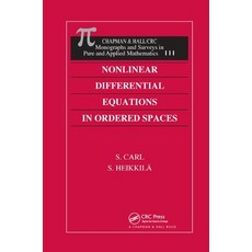 (英文圖書) Nonlinear Differential Equations in Ordered Spaces 平裝版, CRC Press, 英文