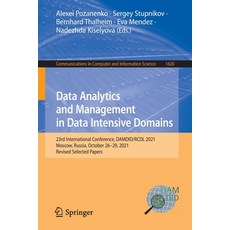 (英文圖書) Data Analytics and Management in Data Intensive Domains: 23rd International Conference DAMDI... 平裝版, Springer, 英文