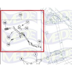JAWA 42 BOBBER 變速踏桿 原廠零件