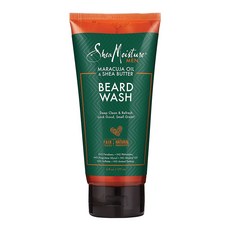 Shea Moisture Beard Wash 鬍後清爽深層清潔乳, 1個, 177毫升