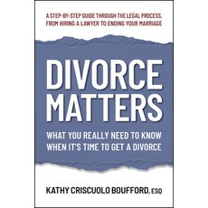 (英文圖書) Divorce Matters: What You Really Need to Know When It's Time to Get a Divorce 平裝版, Square One Publishers, 英文
