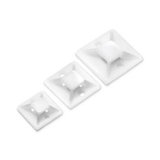 束線帶固定座100入 適用 束帶固定器 配線固定座, 1個