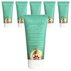 PACIFICA 補水晚安面膜, 6個, 59ml