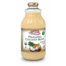 Lakewood ORGANIC 菠蘿椰子混合汁, 1個, 946ml
