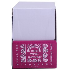 ONE WITH NATURE 死海礦物皂, 野生漿果, 1塊, 118ml