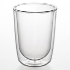 AKEBONO 曙產業 雙層寬口玻璃杯, 1個