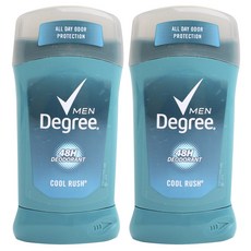 Degree 男士48小時體香膏 極致涼爽, 2個, 85克
