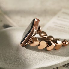 w.wear APPLE WATCH 心型不鏽鋼錶帶