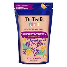 Dr Teal's 維他命C接骨木入浴劑, 1包, 909g