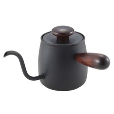 MIYAZAKI 宮崎製作所 木柄不鏽鋼手沖咖啡壺