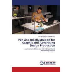 (英文圖書) Pen and Ink Illustration for Graphic and Advertising Design Production 平裝版, LAP Lambert Academic Publis..., 英文