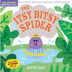 (英文圖書) Indestructibles: The Itsy Bitsy Spider: Chew Proof - Rip Proof - Nontoxic - 100% Washable (Book for ... 平裝版, Workman Publishing, 英文
