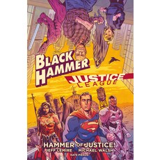 (英文圖書) Black Hammer/Justice League: Hammer of Justice! 精裝版, Dark Horse Books, 英文