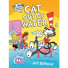 (英文圖書)Dr. Seuss Graphic Novel: Cat Out of Water: A Cat in the Hat Story 精裝版, Random House Graphic, 英文
