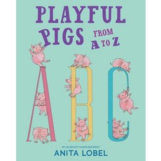 (英文圖書)Playful Pigs from A to Z 精裝版, Simon & Schuster/Paula Wise..., 英文