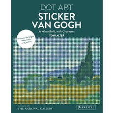 (英文圖書) Sticker Van Gogh: Dot Art 平裝版, Prestel Publishing, 英文