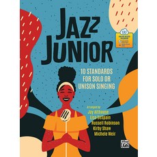 (英文圖書) Jazz Junior: 10 Standards for Solo or Unison Singing Book & Online Pdf/Audio 平裝版, Alfred Music, 英文