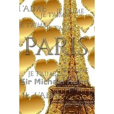 je t'aime gold glitter eiffel Tower creative blank journal sir Michael designer edition 精裝版, Blurb, 英文
