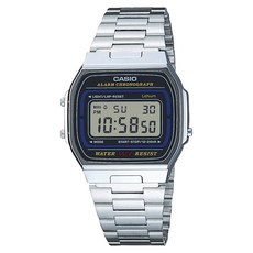 CASIO 卡西歐 男款WR金屬手錶 A164WA-1QJH