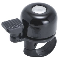 彈簧式輕巧自行車鈴鐺, 1個, 黑色