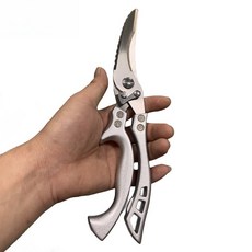 PAK多用途廚房雞骨剪刀, 1個, 銀