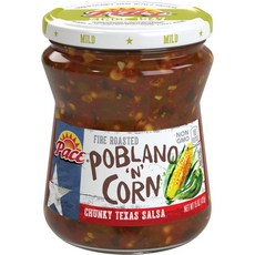 面對厚實的德州莎莎波普蘭諾 N 玉米無麩質, 1個, 425克