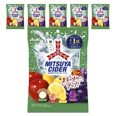 Asahi 朝日 三矢 蘇打糖 綜合口味, 112g, 6個