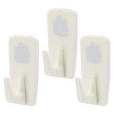 LEC黏貼式掛勾, 1個, 白色