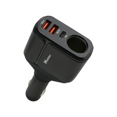 Ninfotec 車用點菸器擴充座 雙QC3.0+PD快充