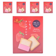 NikkoShokuhin 草莓夾心餅 5包入, 5個