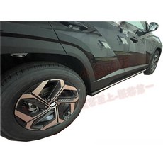 【小鳥的店】2022-25 TUCSON L 側踏板 登車踏板 炫黑款 專用腳架 配件改裝, 詳見包裝, 炫黑, 現代TUCSONL