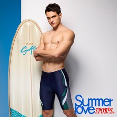 SUMMER LOVE 夏之戀 SPORTS 大男七分泳褲 C24904 舒適彈性 快乾耐磨 室內泳池適用