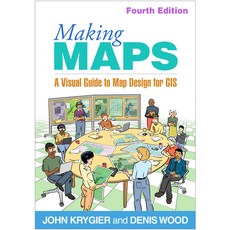 (英文圖書) Making Maps: A Visual Guide to Map Design for GIS 平裝版, Guilford Publications, 英文