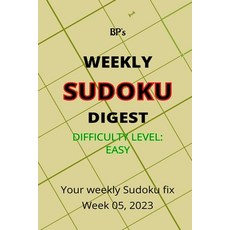(英文圖書) Bp's Weekly Sudoku Digest - Difficulty Easy - Week 05 2023 平裝版, Independently Published, 英文