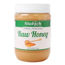 Stakich 未經加工新鮮蜂蜜, 1.134kg, 1罐