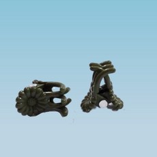 花梗夾/蘭花夾-墨綠色30/50/100入, 1套, 50個裝