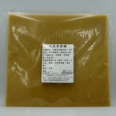 huaho 天然黃蜜蠟 500g 英國產 防水防腐, 1個, 黃棕色/蜂膠味