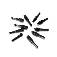 【豪划算】木工雕刻組合 10支組 木頭電動旋轉銼刀 木銼 雕刻刀 雕刻磨頭 打磨神器, 六角柄無泡卡裸裝